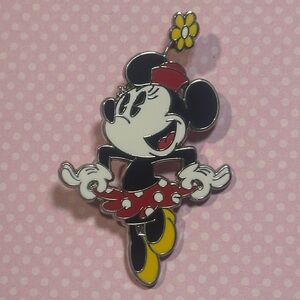 Disney World Curtsying Minnie Disney Pin-Paul Rudish “Mickey Mouse” Shorts Coll.